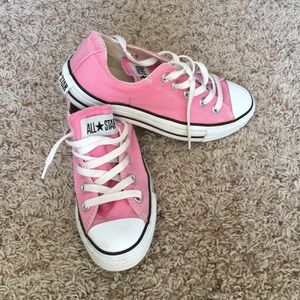 Pink converse